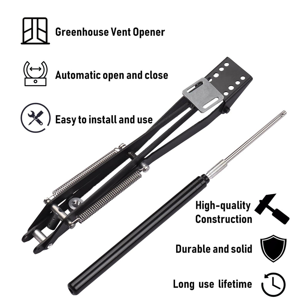 Planet Gates Garden Greenhouse Automatic Window Vent Opener Temperature Sensor Open Tools  Outdoor Camping Indoor Green House Window Opener