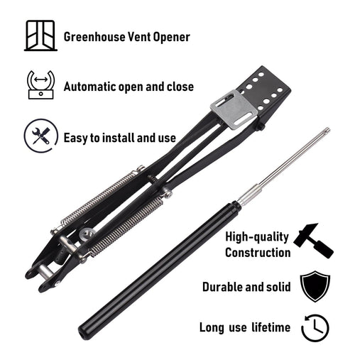 Planet Gates Garden Greenhouse Automatic Window Vent Opener Temperature Sensor Open Tools  Outdoor Camping Indoor Green House Window Opener