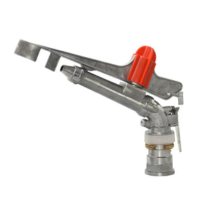 Planet Gates Garden Irrigation 1.5" 2" Female Thread 360° Impact Sprinkler Adjustable Rocker Rotating Watering Gun Lawn Farm Watering Tool