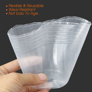 Planet Gates Garden Transparency Nursery Pots Planting Nutrition Cup Orchid Propagation Container Seedling Bag Soft Plastic Flowers Pot