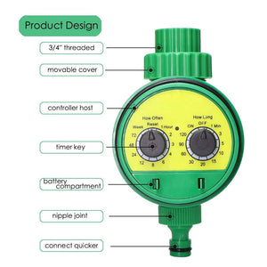 Planet Gates Garden Watering Timer Irrigation Controller Mechanical Automatic Sprinkler Programmable Valve Outdoor Hose Drip Sprinkler Tools