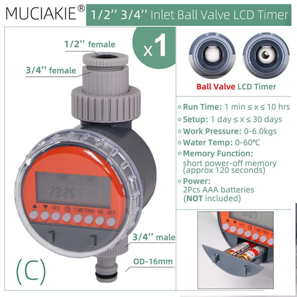 Planet Gates Garden Watering Timer Irrigation Controller Mechanical Automatic Sprinkler Programmable Valve Outdoor Hose Drip Sprinkler Tools