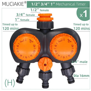 Planet Gates Garden Watering Timer Irrigation Controller Mechanical Automatic Sprinkler Programmable Valve Outdoor Hose Drip Sprinkler Tools