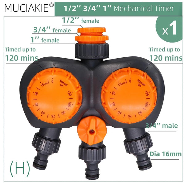 Planet Gates Garden Watering Timer Irrigation Controller Mechanical Automatic Sprinkler Programmable Valve Outdoor Hose Drip Sprinkler Tools