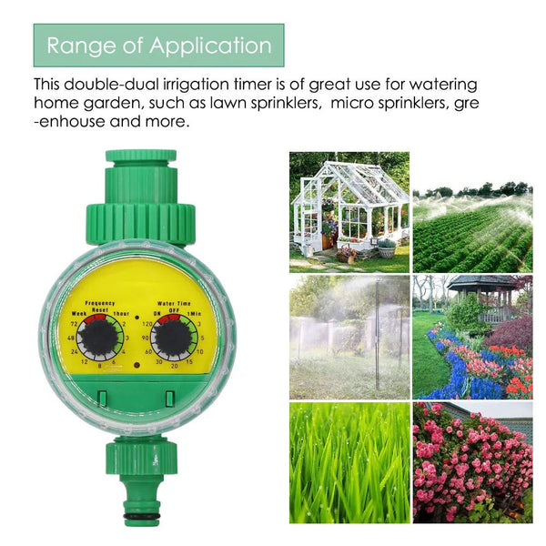 Planet Gates Garden Watering Timer Irrigation Controller Mechanical Automatic Sprinkler Programmable Valve Outdoor Hose Drip Sprinkler Tools