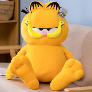 Planet Gates Garfield Cute Fat Cat Stuffed Doll Kawaii Soft Animal Cat Plush Toy Kawaii Children's Accompanying Sleep Birthday Christmas Gift