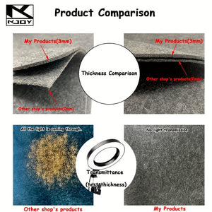 Planet Gates Gary Car Boot Felt Cloth Folding Storage Box Black Grey Car Interior Organiser Model Bag