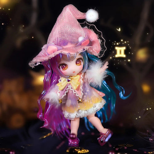 Planet Gates Gemini ICY DBS Dream Fairy Season 2 Constellation Maytree OB11 Doll BJD collectible Cute Animal 13cm SD Gift