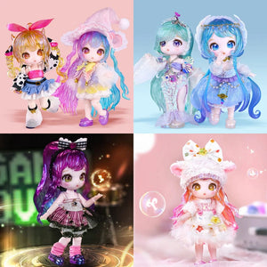 Planet Gates Gemini ICY DBS Dream Fairy Season 2 Constellation Maytree OB11 Doll BJD collectible Cute Animal 13cm SD Gift