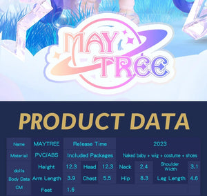 Planet Gates Gemini ICY DBS Dream Fairy Season 2 Constellation Maytree OB11 Doll BJD collectible Cute Animal 13cm SD Gift