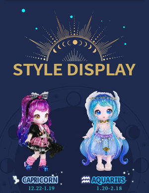 Planet Gates Gemini ICY DBS Dream Fairy Season 2 Constellation Maytree OB11 Doll BJD collectible Cute Animal 13cm SD Gift