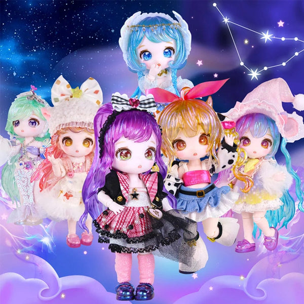 Planet Gates Gemini ICY DBS Dream Fairy Season 2 Constellation Maytree OB11 Doll BJD collectible Cute Animal 13cm SD Gift