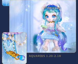Planet Gates Gemini ICY DBS Dream Fairy Season 2 Constellation Maytree OB11 Doll BJD collectible Cute Animal 13cm SD Gift