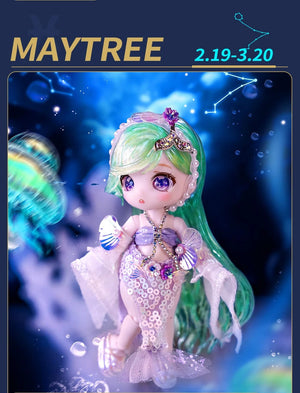 Planet Gates Gemini ICY DBS Dream Fairy Season 2 Constellation Maytree OB11 Doll BJD collectible Cute Animal 13cm SD Gift