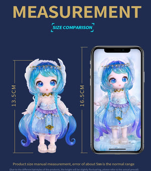 Planet Gates Gemini ICY DBS Dream Fairy Season 2 Constellation Maytree OB11 Doll BJD collectible Cute Animal 13cm SD Gift