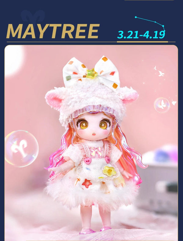 Planet Gates Gemini ICY DBS Dream Fairy Season 2 Constellation Maytree OB11 Doll BJD collectible Cute Animal 13cm SD Gift