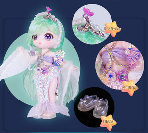 Planet Gates Gemini ICY DBS Dream Fairy Season 2 Constellation Maytree OB11 Doll BJD collectible Cute Animal 13cm SD Gift