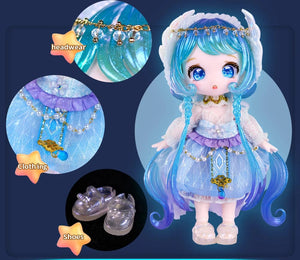 Planet Gates Gemini ICY DBS Dream Fairy Season 2 Constellation Maytree OB11 Doll BJD collectible Cute Animal 13cm SD Gift