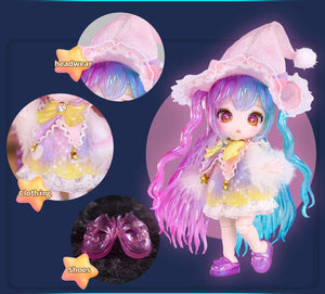 Planet Gates Gemini ICY DBS Dream Fairy Season 2 Constellation Maytree OB11 Doll BJD collectible Cute Animal 13cm SD Gift