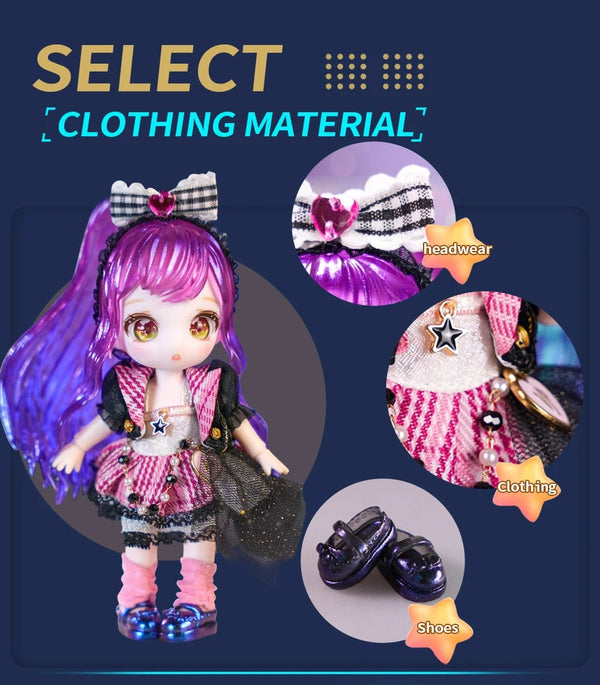 Planet Gates Gemini ICY DBS Dream Fairy Season 2 Constellation Maytree OB11 Doll BJD collectible Cute Animal 13cm SD Gift