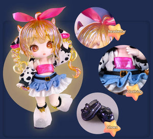 Planet Gates Gemini ICY DBS Dream Fairy Season 2 Constellation Maytree OB11 Doll BJD collectible Cute Animal 13cm SD Gift