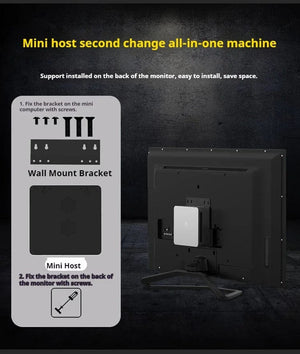 Planet Gates Genmachine AMD R7 Ryzen 7 6800H ES Mini PC Windows 11 WiFi 6 Gaming PC DDR5 4800MHz 4.4GHz CPU M.2 Display Computer Support 4K