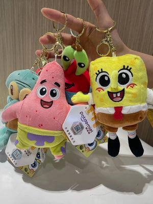 Planet Gates Genuine Anime Spongebob Squarepants Patrick Star Squidward Eugene H. Krabs Gary Kawaii Cartoon Stuffed Plush Toys Birthday Gift