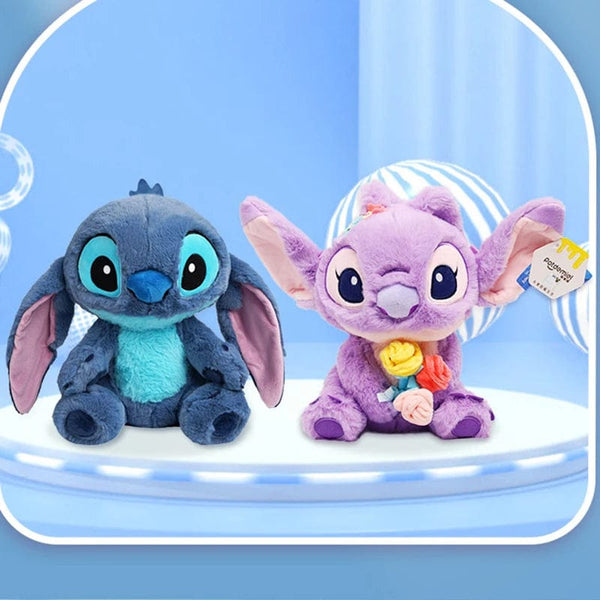 Planet Gates Genuine Disney Stitch 25-30CM Plush Toy Anime Lilo & Stitch Stuffed Toys Kawaii Cartoon Cute Pillow Doll Toys Kids Birthday Gift