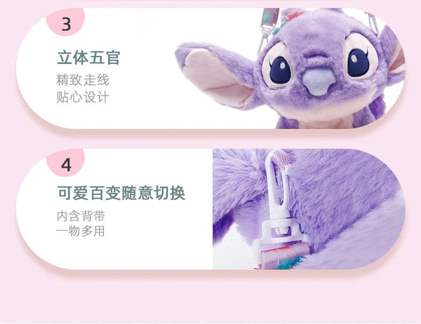 Planet Gates Genuine Disney Stitch 25-30CM Plush Toy Anime Lilo & Stitch Stuffed Toys Kawaii Cartoon Cute Pillow Doll Toys Kids Birthday Gift