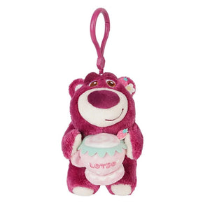 Planet Gates Genuine Disney Stitch Lotso Plush Toys Keychain Pendant Accessories Cute Cartoon Stuffed Doll Key Ring Toys Key Chain Gift