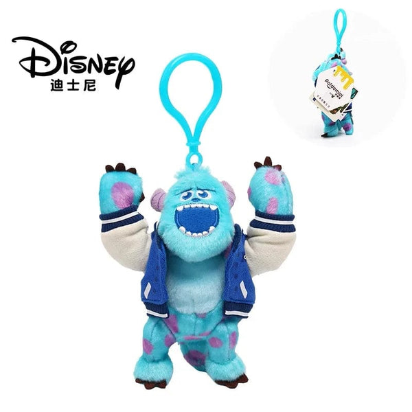Planet Gates Genuine Disney Stitch Lotso Plush Toys Keychain Pendant Accessories Cute Cartoon Stuffed Doll Key Ring Toys Key Chain Gift