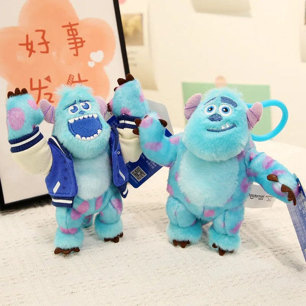 Planet Gates Genuine Disney Stitch Lotso Plush Toys Keychain Pendant Accessories Cute Cartoon Stuffed Doll Key Ring Toys Key Chain Gift