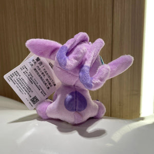 Planet Gates Genuine Disney Stitch Lotso Plush Toys Keychain Pendant Accessories Cute Cartoon Stuffed Doll Key Ring Toys Key Chain Gift