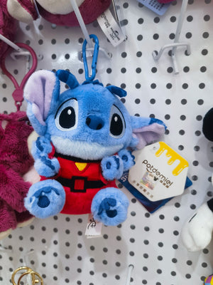 Planet Gates Genuine Disney Stitch Lotso Plush Toys Keychain Pendant Accessories Cute Cartoon Stuffed Doll Key Ring Toys Key Chain Gift