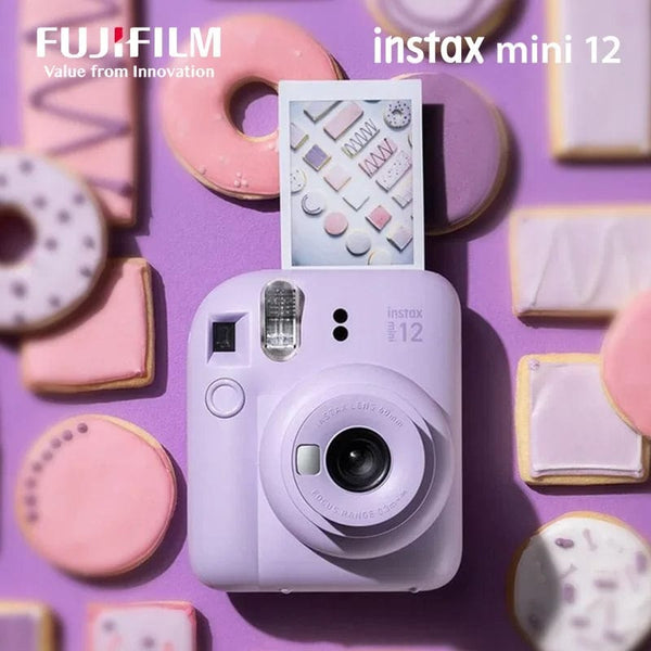 Planet Gates Genuine Orignial Fujifilm Instax Mini 12 Film Instant Camera with Instax Mini Film Photo Paper New Arrival