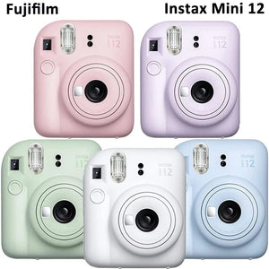 Planet Gates Genuine Orignial Fujifilm Instax Mini 12 Film Instant Camera with Instax Mini Film Photo Paper New Arrival