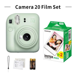 Planet Gates Genuine Orignial Fujifilm Instax Mini 12 Film Instant Camera with Instax Mini Film Photo Paper New Arrival