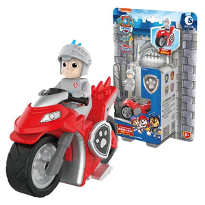 Planet Gates Genuine Paw Patrol Vehicle Chase Skye Marshall Pull Back Cars Playset Building Blocks Ryder Figure Children Toys Birthday Gifts