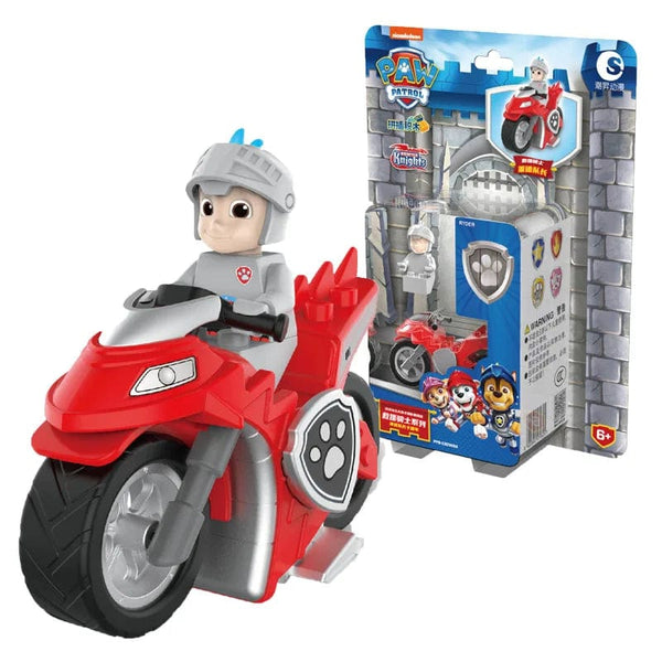 Planet Gates Genuine Paw Patrol Vehicle Chase Skye Marshall Pull Back Cars Playset Building Blocks Ryder Figure Children Toys Birthday Gifts