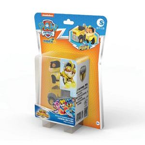 Planet Gates Genuine Paw Patrol Vehicle Chase Skye Marshall Pull Back Cars Playset Building Blocks Ryder Figure Children Toys Birthday Gifts