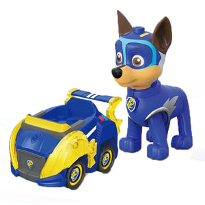 Planet Gates Genuine Paw Patrol Vehicle Chase Skye Marshall Pull Back Cars Playset Building Blocks Ryder Figure Children Toys Birthday Gifts