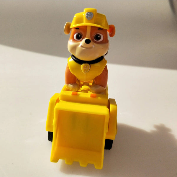 Planet Gates Genuine Paw Patrol Vehicle Chase Skye Marshall Pull Back Cars Playset Building Blocks Ryder Figure Children Toys Birthday Gifts