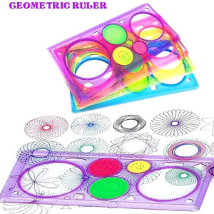 Planet Gates Geometry Spirograph Drawing Stencil Set Painting Template Ruler Art Craft Creative Children Kids Educational Toy Girls Boys Gift