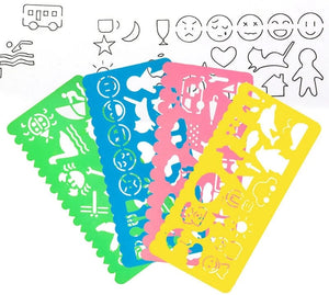 Planet Gates Geometry Spirograph Drawing Stencil Set Painting Template Ruler Art Craft Creative Children Kids Educational Toy Girls Boys Gift