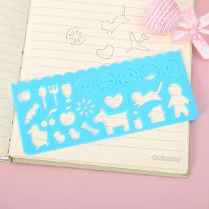 Planet Gates Geometry Spirograph Drawing Stencils Set Painting Template Art Crafts Creative Kids Educational Toy Variety of Flowers Ruler