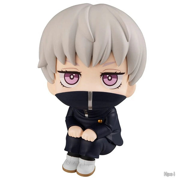 Planet Gates Geto Suguru 10cm Jujutsu Kaisen Anime Figure Look Up Q Version Satoru Gojo/Geto Suguru Action Figure Fushiguro Toji/Okkotsu Yuta Figurine