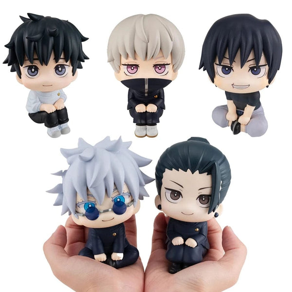 Planet Gates Geto Suguru 10cm Jujutsu Kaisen Anime Figure Look Up Q Version Satoru Gojo/Geto Suguru Action Figure Fushiguro Toji/Okkotsu Yuta Figurine