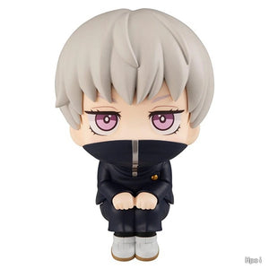 Planet Gates Geto Suguru 10cm Jujutsu Kaisen Anime Figure Look Up Q Version Satoru Gojo/Geto Suguru Action Figure Fushiguro Toji/Okkotsu Yuta Figurine