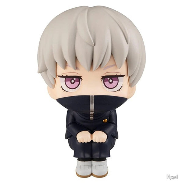 Planet Gates Geto Suguru 10cm Jujutsu Kaisen Anime Figure Look Up Q Version Satoru Gojo/Geto Suguru Action Figure Fushiguro Toji/Okkotsu Yuta Figurine