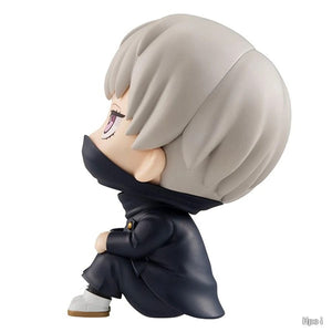 Planet Gates Geto Suguru 10cm Jujutsu Kaisen Anime Figure Look Up Q Version Satoru Gojo/Geto Suguru Action Figure Fushiguro Toji/Okkotsu Yuta Figurine